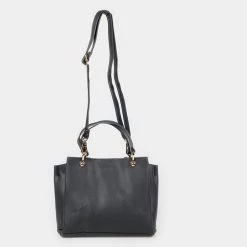 Γυναικεία τσάντα χειρός DA VINCI 07834/1 μαύρη -Γυναικεία Αξεσουάρ Κατάστημα 1 μαύρη x1000 2