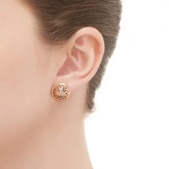 Γυναικεία ασημένια καρφωτά σκουλαρίκια LINKS OF LONDON TIMELESS DOME ροζ χρυσά -Γυναικεία Αξεσουάρ Κατάστημα 1504010.0 0000 2 links of london γυναικεία ασημένια καρφωτά σκουλαρίκια links of london timeless dome ροζ χρυσά x1000