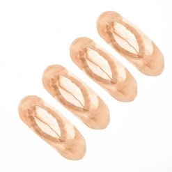 GSA Σετ από 2 ζευγάρια κοντές κάλτσες SOUBAS NYLON FASHION μπεζ