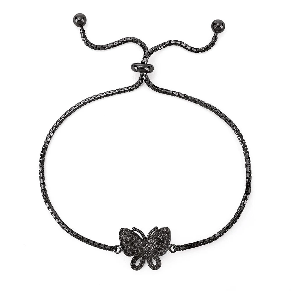 Γυναικείο βραχιόλι FOLLI FOLLIE Wonderfly Black Flash Plated από ασήμι 925 3 Γυναικείο βραχιόλι FOLLI FOLLIE Wonderfly Black Flash Plated από ασήμι 925