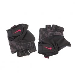 NIKE ACCESSORIES Γυναικεία γάντια προπόνησης NIKE LG.D3.XS PRINTED GYM ELEME γκρι