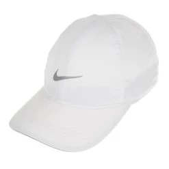 NIKE Unisex καπέλο ΝΙΚΕ FTHLT CAP RUN λευκό