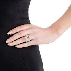 Γυναικεία Αξεσουάρ Κατάστημα -Γυναικεία Αξεσουάρ Κατάστημα 1672635.0 0000 2 folli follie ασημένιο φαρδύ δαχτυλίδι folli follie x1000