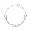 LINKS OF LONDON Ασημένιο βραχιόλι Outlet Flare Double -Γυναικεία Αξεσουάρ Κατάστημα 1677135.0 0000 1 links of london ασημένιο βραχιόλι outlet flare double x1000