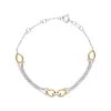 LINKS OF LONDON Ασημένιο βραχιόλι Outlet Flare Double -Γυναικεία Αξεσουάρ Κατάστημα 1677136.0 0000 1 links of london ασημένιο βραχιόλι outlet flare double x1000