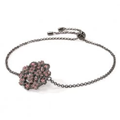 Γυναικείο ασημένιο βραχιόλι FOLLI FOLLIE FF BOUQUET μαύρο -Γυναικεία Αξεσουάρ Κατάστημα 1720132.0 0000 2 folli follie γυναικείο ασημένιο βραχιόλι folli follie ff bouquet μαύρο x1000