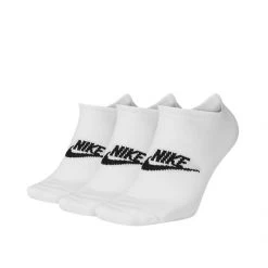 Unisex κάλτσες NIKE EVERYDAY ESSENTIAL NS λευκές