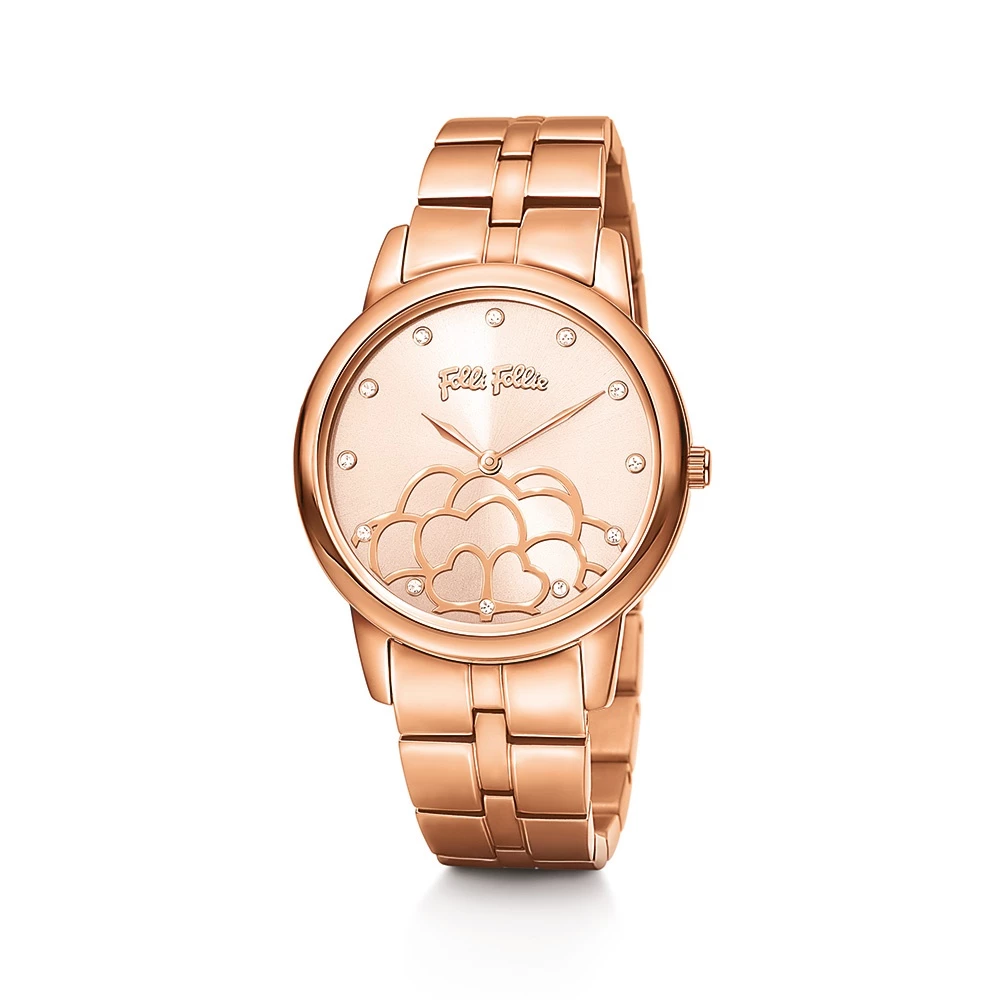 Γυναικείο ρολόι Folli Follie χρυσό 3 Γυναικείο ρολόι Folli Follie χρυσό