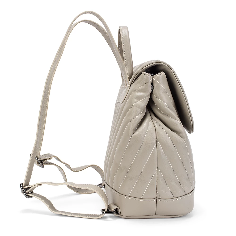 Γυναικεία τσάντα πλάτης FOLLI FOLLIE STYLE ROW γκρι 5 Γυναικεία τσάντα πλάτης FOLLI FOLLIE STYLE ROW γκρι - Image 3