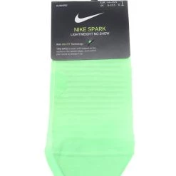 NIKE Unisex κάλτσες Running ΝΙΚΕ SPARK LTWT NS πράσινες