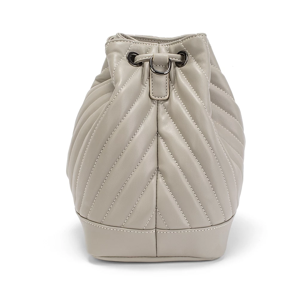 Γυναικεία τσάντα πουγκί FOLLI FOLLIE STYLE ROW γκρι 5 Γυναικεία τσάντα πουγκί FOLLI FOLLIE STYLE ROW γκρι - Image 3