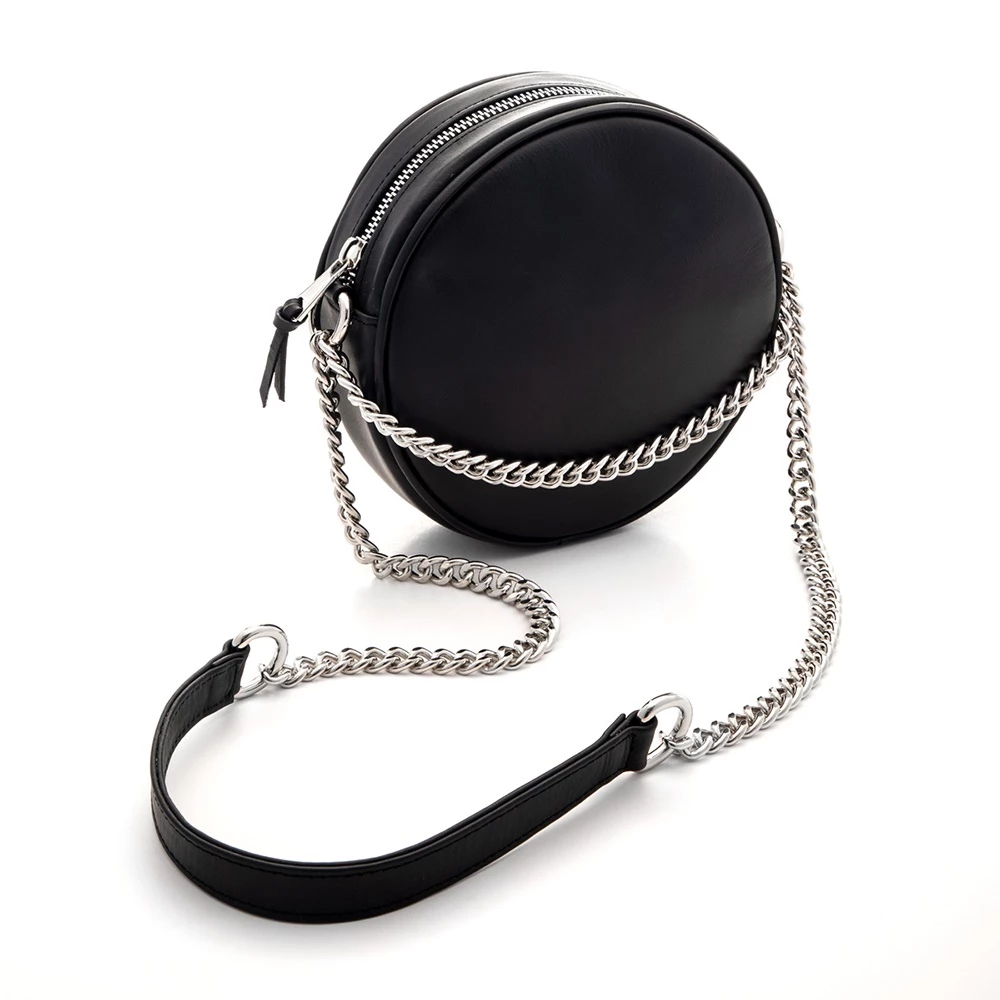 Γυναικεία τσάντα ώμου FOLLI FOLLIE LOVE 'N ROLL μαύρη 3 Γυναικεία τσάντα ώμου FOLLI FOLLIE LOVE 'N ROLL μαύρη