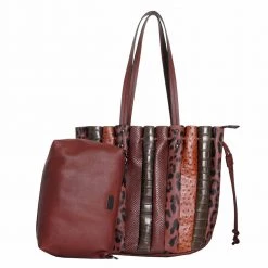 19V69 ITALIA Γυναικεία τσάντα ώμου 19V69 μπορντο