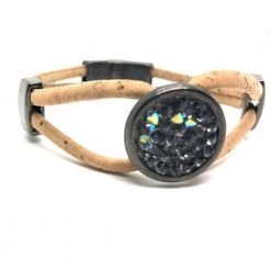 Γυναικείο βραχιόλι από φελλό APOXYLO 540 BLACK NIKEL SWAROVSKI εκρού μαύρο -Γυναικεία Αξεσουάρ Κατάστημα 1791129.0 e400 2 apoxylo γυναικείο βραχιόλι από φελλό apoxylo 540 black nikel swarovski εκρού μαύρο x1000