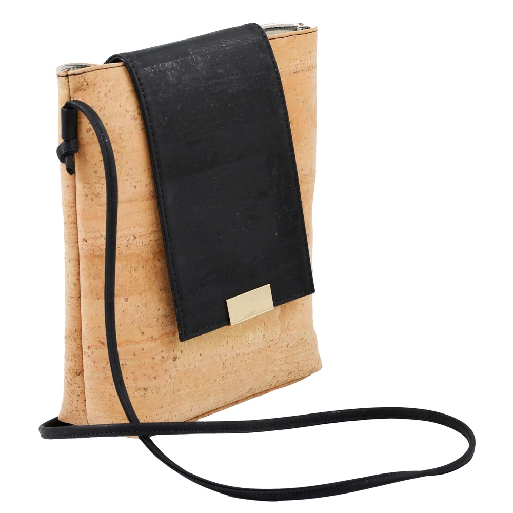 Γυναικεία τσάντα χιαστί APOXYLO 348.2 MESSENGER NATURAL εκρού μαύρη 3 Γυναικεία τσάντα χιαστί APOXYLO 348.2 MESSENGER NATURAL εκρού μαύρη