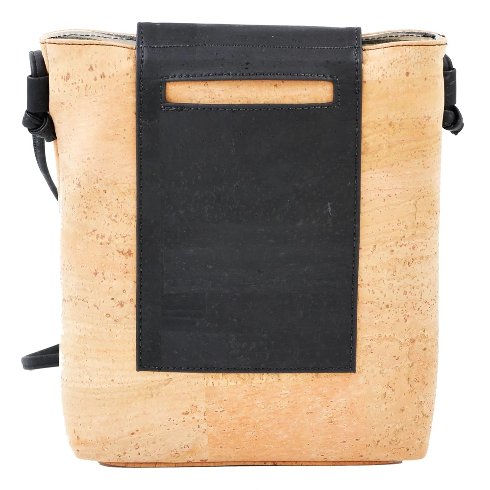 Γυναικεία τσάντα χιαστί APOXYLO 348.2 MESSENGER NATURAL εκρού μαύρη 4 Γυναικεία τσάντα χιαστί APOXYLO 348.2 MESSENGER NATURAL εκρού μαύρη - Image 2