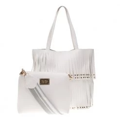 Γυναικεία τσάντα Tote FOLLI FOLLIE Fringe Dreams λευκή -Γυναικεία Αξεσουάρ Κατάστημα 1793165.0 0000 5 folli follie γυναικεία τσάντα tote folli follie fringe dreams λευκή x1000