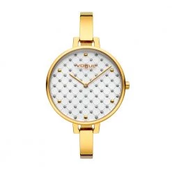 Γυναικείο ρολόι με ατσάλινο μπρασελέ VOGUE χρυσό