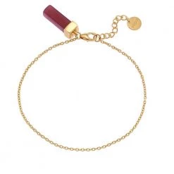 Γυναικείο ασημένιο βραχιόλι VOGUE χρυσό