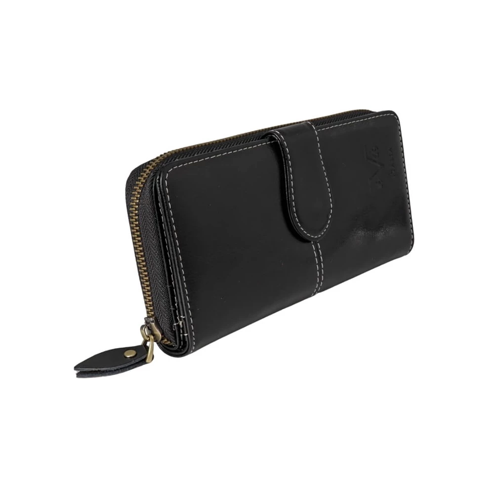 Γυναικείο δερμάτινο πορτοφόλι 19V69 ITALIA μαύρο 3 Γυναικείο δερμάτινο πορτοφόλι 19V69 ITALIA μαύρο