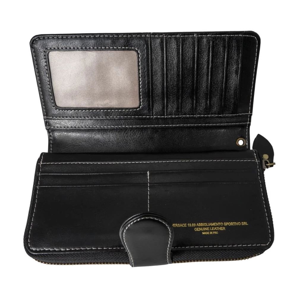 Γυναικείο δερμάτινο πορτοφόλι 19V69 ITALIA μαύρο 6 Γυναικείο δερμάτινο πορτοφόλι 19V69 ITALIA μαύρο - Image 4