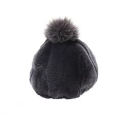 Γυναικείος σκούφος RITSELFURS REX γκρι