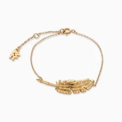 Γυναικείο ασημένιο 925° βραχιόλι FOLLI FOLLIE Historia με 18K κίτρινη επιχρύσωση