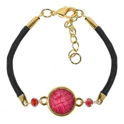 Γυναικείο βραχιόλι APOXYLO CHERRY κόκκινο