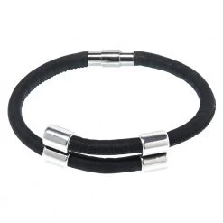 Γυναικείο βραχιόλι από φελλό APOXYLO 1113 ZERO BRACELET μαύρο