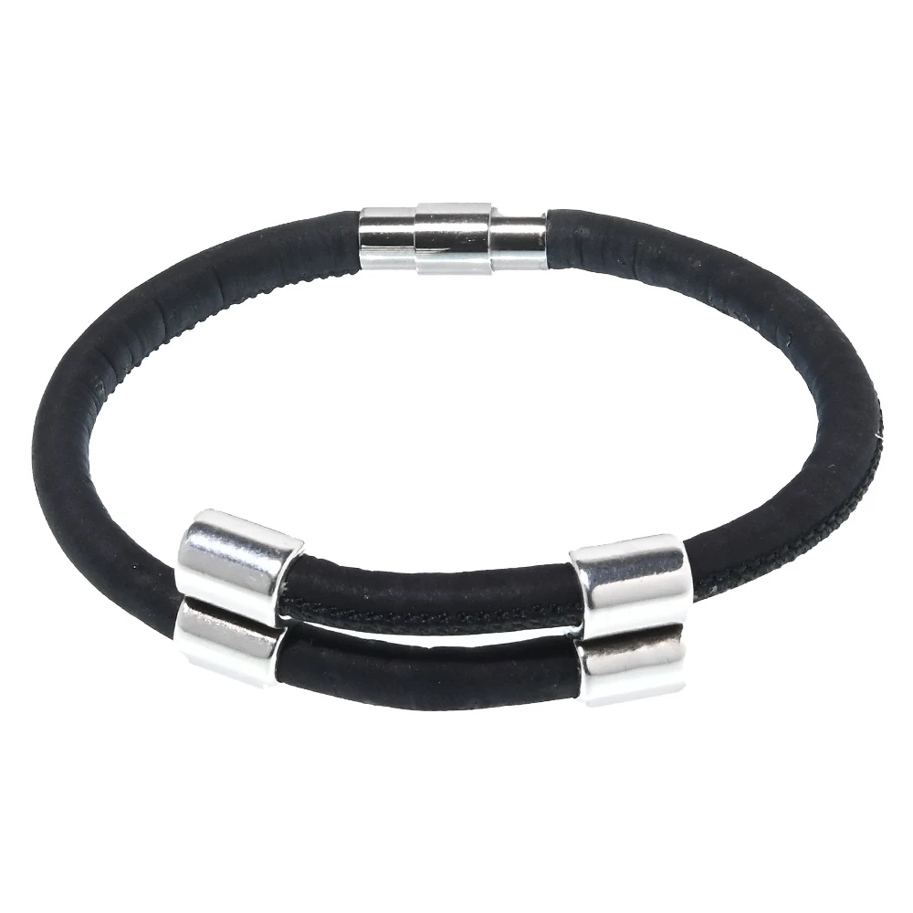 Γυναικείο βραχιόλι από φελλό APOXYLO 1113 ZERO BRACELET μαύρο 3 Γυναικείο βραχιόλι από φελλό APOXYLO 1113 ZERO BRACELET μαύρο