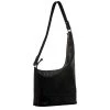 Γυναικεία τσάντα ώμου από φελλό APOXYLO 378 SHAPE μαύρη