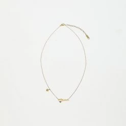 Γυναικείο επίχρυσο κολιέ ERMINA KASS MAMA HEART χρυσό