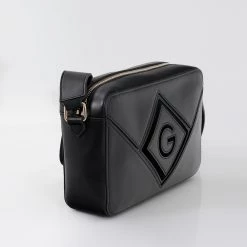 Γυναικεία Αξεσουάρ Κατάστημα -Γυναικεία Αξεσουάρ Κατάστημα 1856346.0 0071 2 gant γυναικεία τσάντα χιαστί gant 4975102 leather bag μαύρη x1000