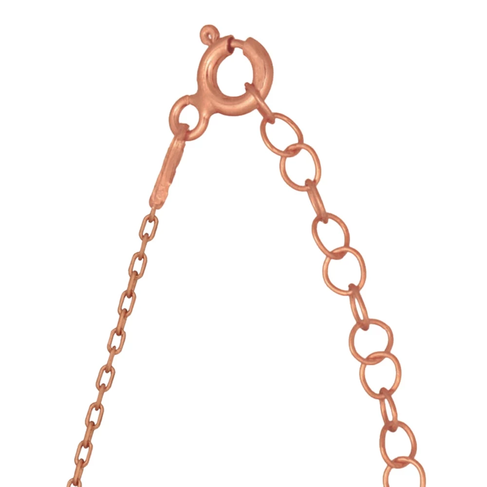 Γυναικείο ασημένιο κοντό κολιέ JEWELTUDE 15573 ρόζ επιχρυσωμένο 5 Γυναικείο ασημένιο κοντό κολιέ JEWELTUDE 15573 ρόζ επιχρυσωμένο - Image 3