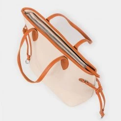 Γυναικεία τσάντα Shopper DA VINCI 07835/3 μπεζ καφέ -Γυναικεία Αξεσουάρ Κατάστημα 3 μπεζ καφέ x1000 4