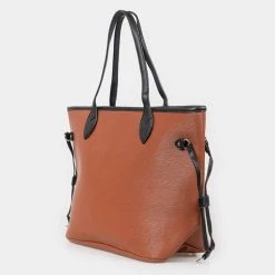 Γυναικεία τσάντα Shopper DA VINCI 07835/5 καφέ -Γυναικεία Αξεσουάρ Κατάστημα 5 καφέ x1000 1