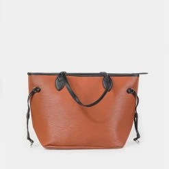 Γυναικεία τσάντα Shopper DA VINCI 07835/5 καφέ -Γυναικεία Αξεσουάρ Κατάστημα 5 καφέ x1000 2