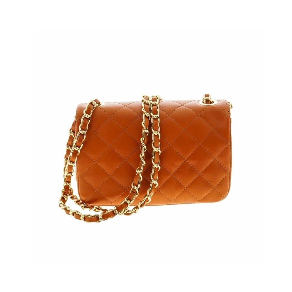 Γυναικεία δερμάτινη τσάντα ώμου-χιαστί 19V69 ITALIA κωδ. 7105 καφέ 5 Γυναικεία δερμάτινη τσάντα ώμου-χιαστί 19V69 ITALIA κωδ. 7105 καφέ - Image 3