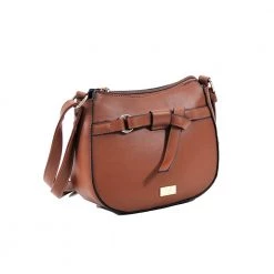 Γυναικεία τσάντα χιαστί 19V69 ITALIA κωδ. 9720 καφέ