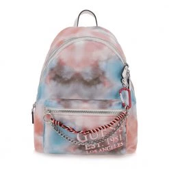 Γυναικείο σακίδιο πλάτης GUESS O60632519 ροζ Tie Dye