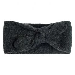 Γυναικεία πλεκτή κορδέλα για τα μαλλιά FUNKY BUDDHA γκρι