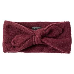 Γυναικεία πλεκτή κορδέλα για τα μαλλιά FUNKY BUDDHA μπορντό