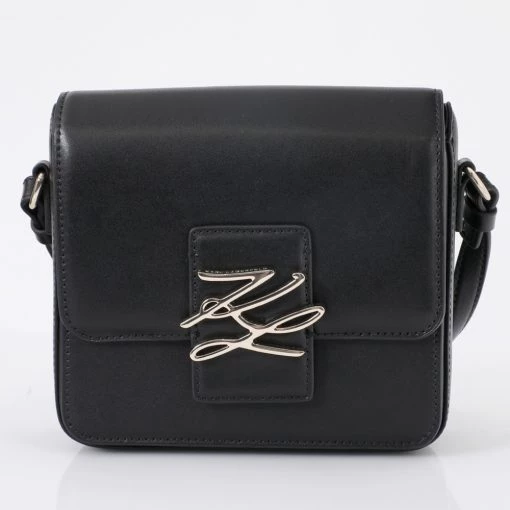 Γυναικεία τσάντα χιαστί KARL LAGERFELD 205W3182 K/AUTOGRAPH μαύρη -Γυναικεία Αξεσουάρ Κατάστημα autograph μαύρη x1000